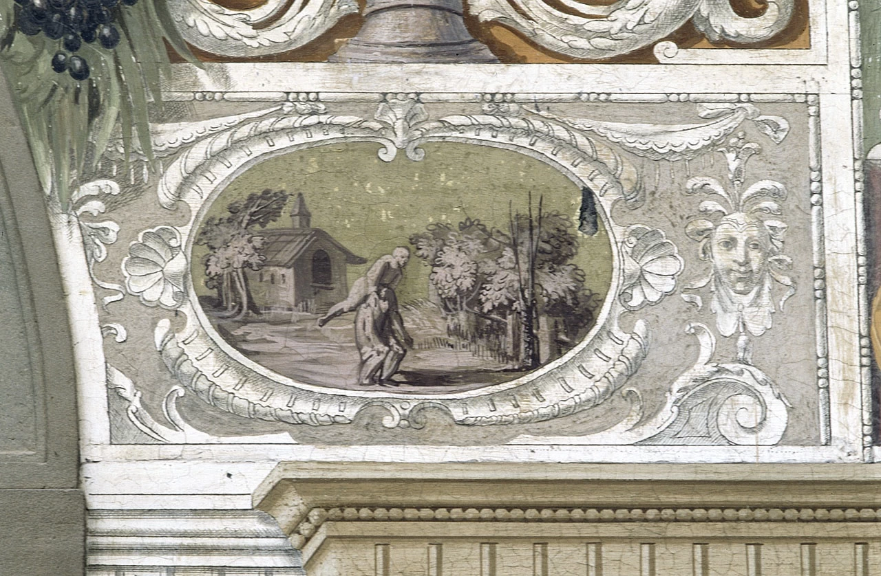 Paesaggio con figure - Villa medicea della Petraia, Firenze